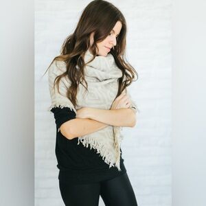 Aritzia Wool Blanket Scarf
